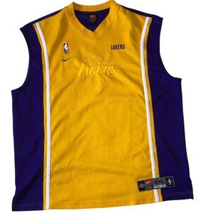 Nike team NBA Los Angeles Lakers sewn Jersey XXL